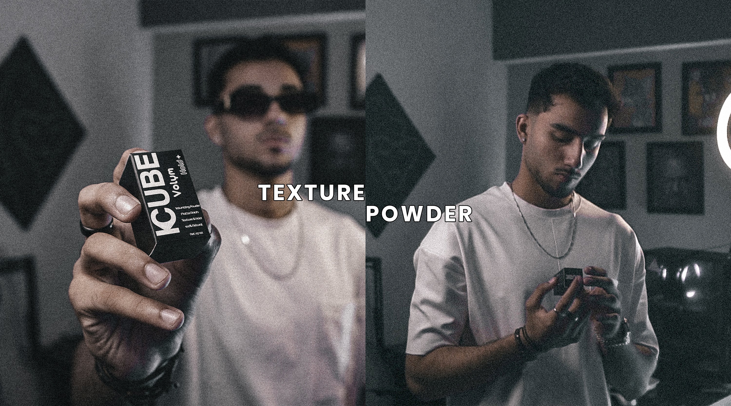 KCUBE Volym Texture Powder for men - natural hair styling in Pakistan